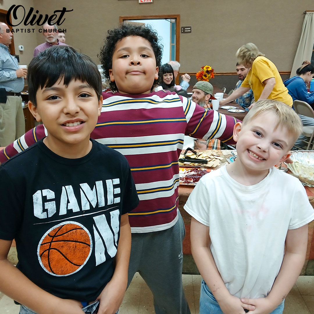 Olivet Baptist Herndon Kentucky, website photo of kids