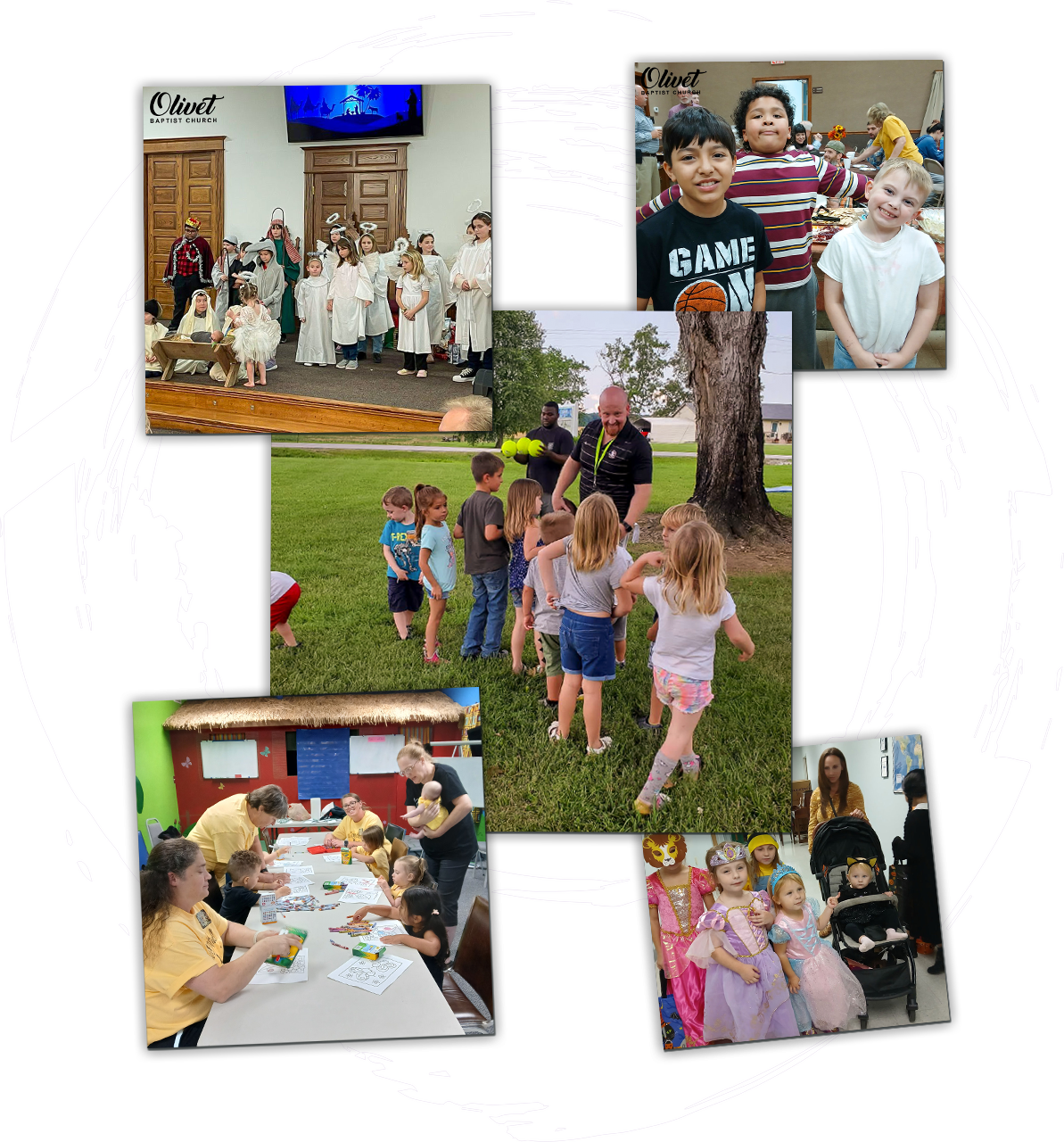 Website graphic collage